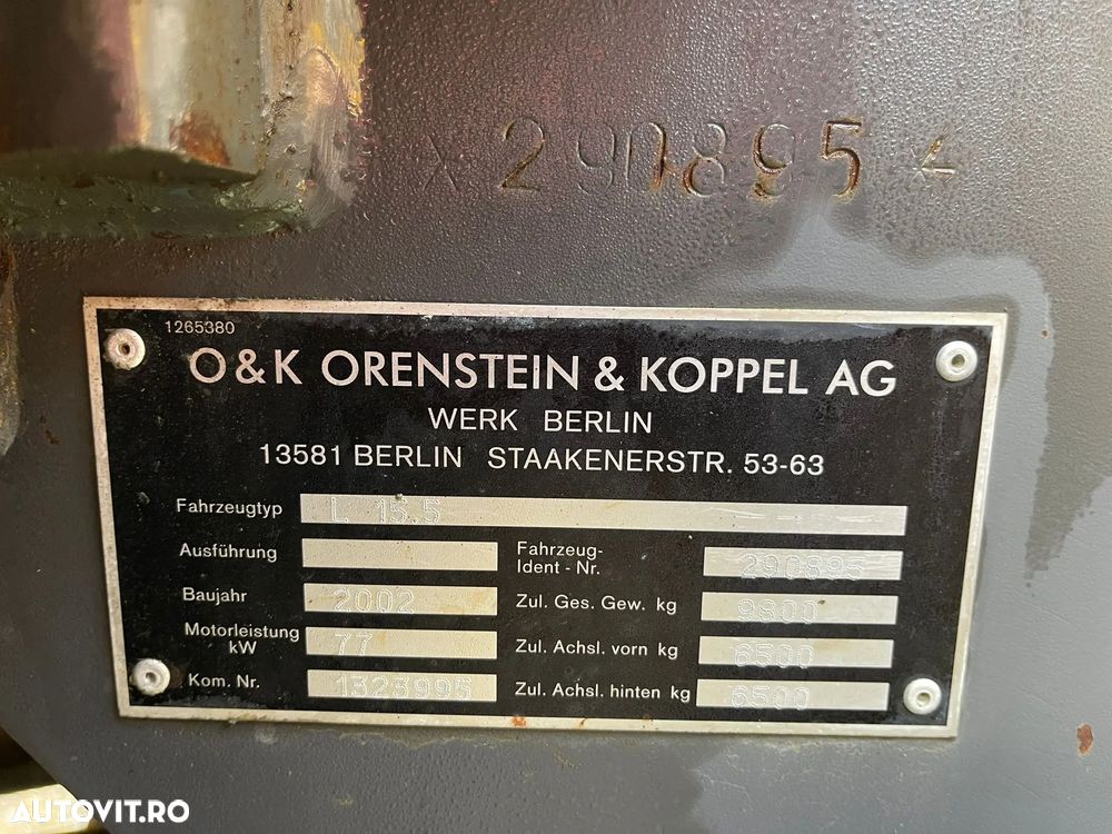O & K L15.5 - 10