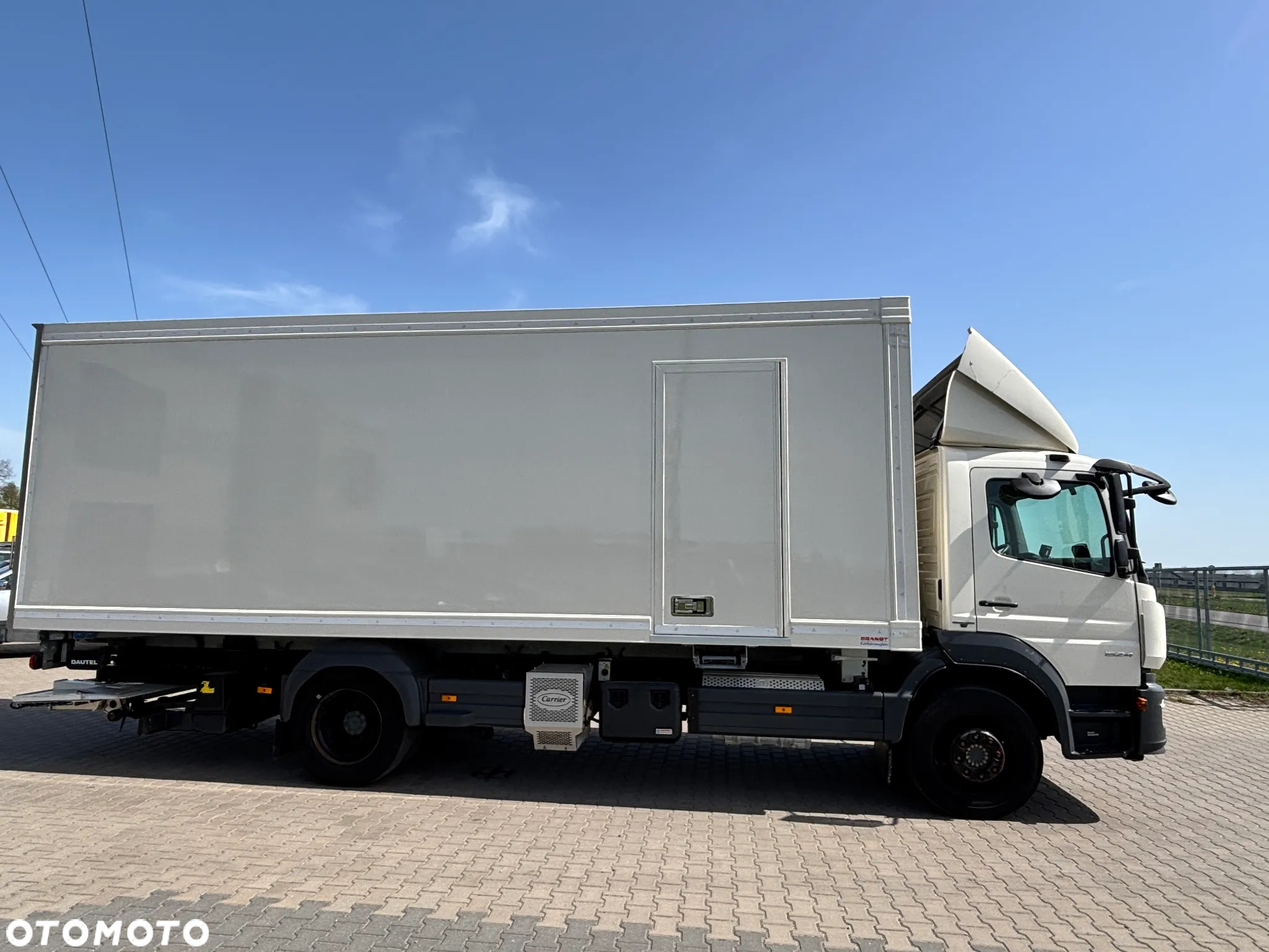 Mercedes-Benz Mercedes-Benz ATEGO 1524 (1624) chłodnia , winda , roleta, CARRIER  (1224 , 1227) - 8