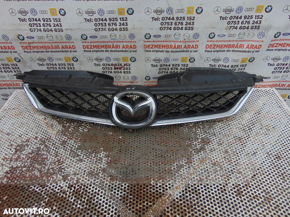 Grila cu emblema Mazda 5 2005-2010 grila fata cu emblema mazda 5 - 3