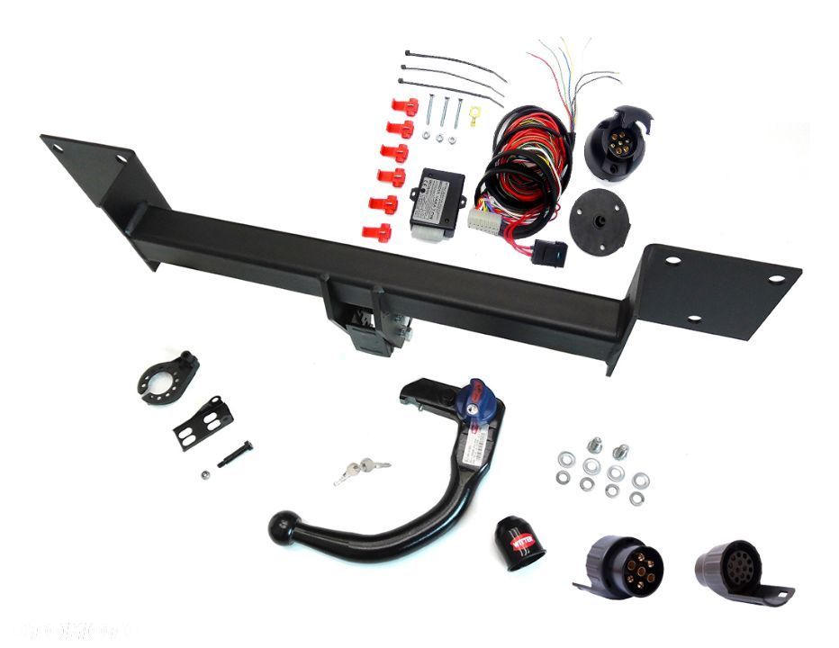 Hak Holowniczy Westfalia Witter Automa Wypinany  Moduł 13 pin  BMW 3 III E90 E91 E92 od 2005 do 2012 - 14