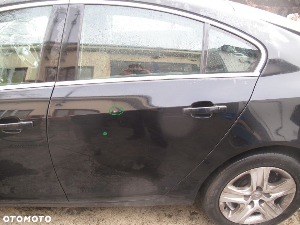 Opel Insignia drzwi lewe tył lewy kolor Z22C z 2011 HB roku 2.0 CDTI 130 km kompletne - 1