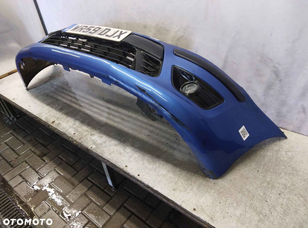 ! ZDERZAK PRZÓD PRZEDNI DO CITROEN C4 LIFT FL KGS NIEBIESKI HALOGENY - 3