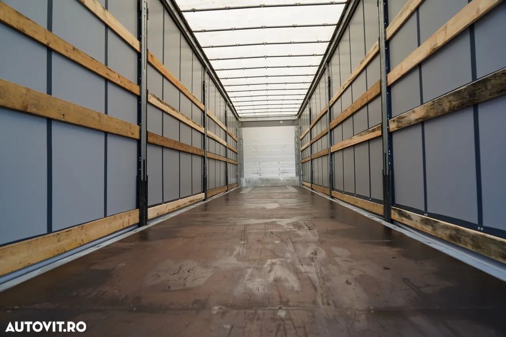 Schmitz Cargobull CORTINĂ / ELEVATOR DE SARCINĂ / 2x AXE DE RIDICARE / COȘ PENTRU PALEȚI - 15