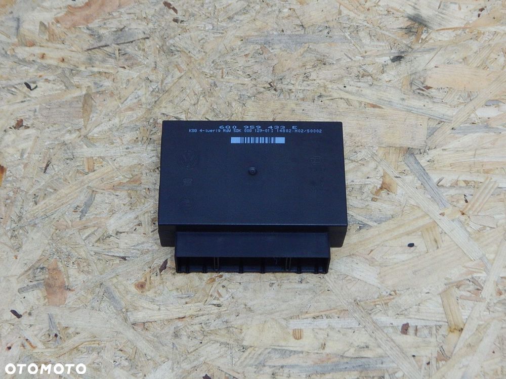 vw t5 sterownik moduł komfortu 6q0959433e - 1