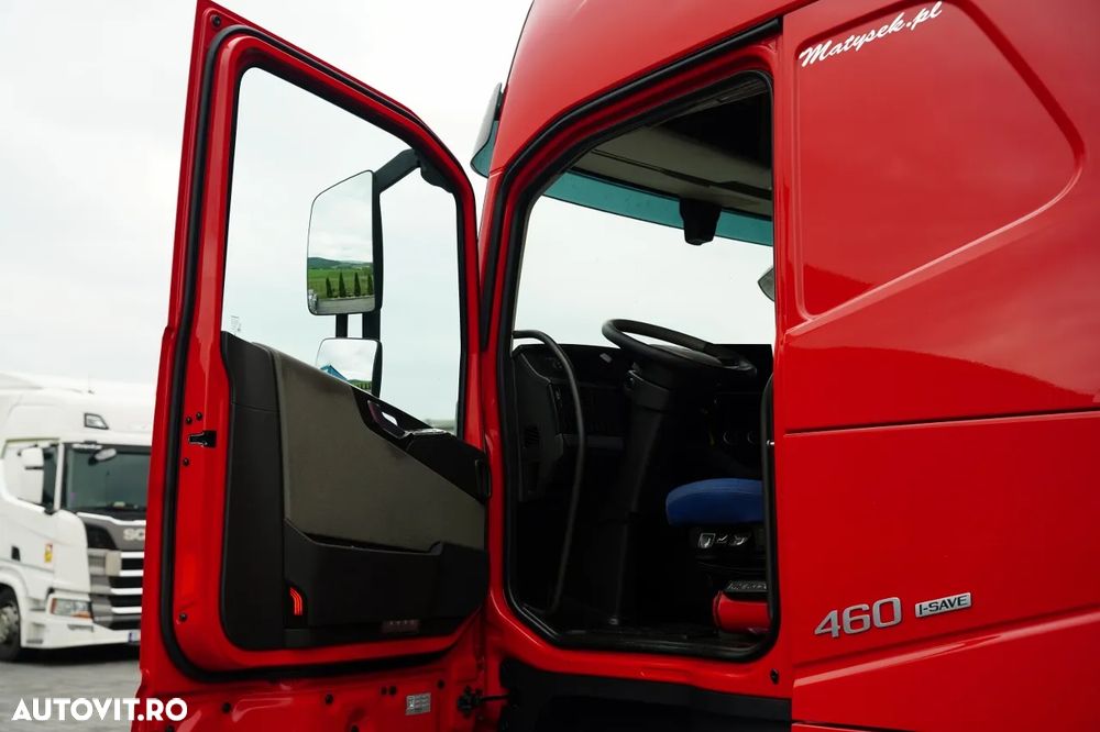Volvo FH 460 / 7.4 M CORTINĂ / I-SAVE / I-PARK COOL / PUNTE RIDICATĂ / DIRECȚIE / CORTINĂ RANFORSATĂ - 24