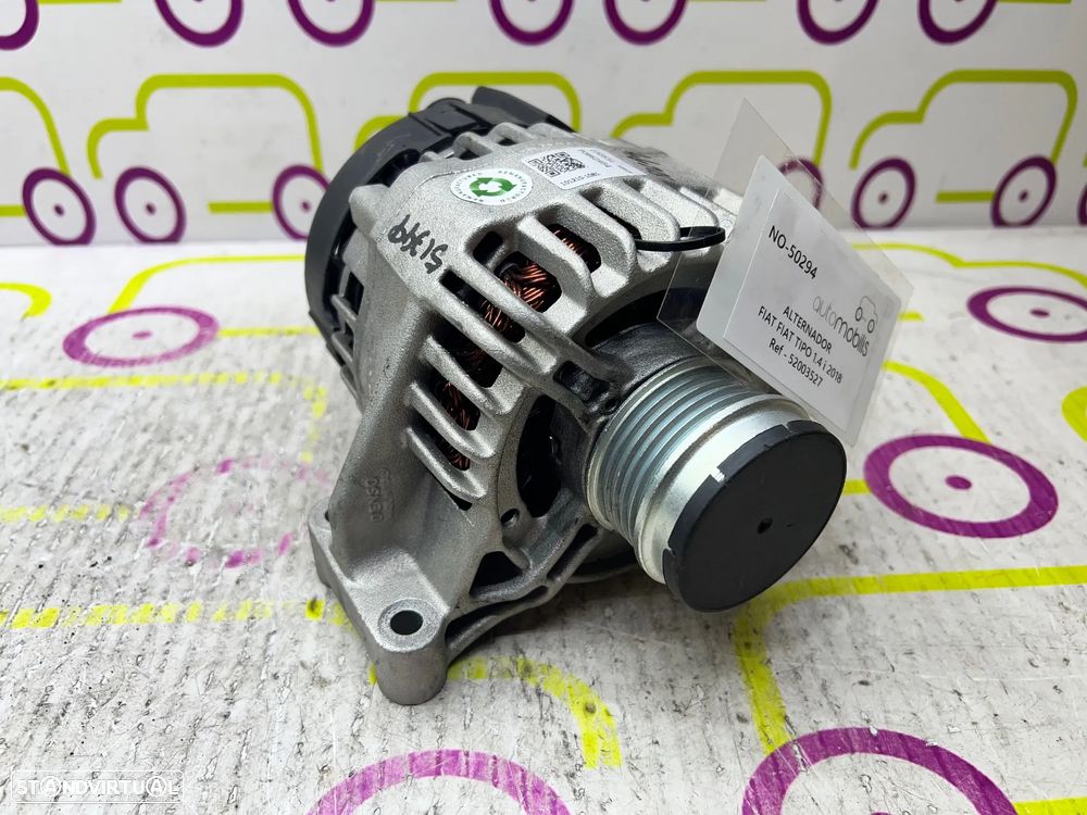 Alternador FIAT TIPO Sedan (356_, 357_) 1.4 i Ref. 52003527 - NO. 50294 - 2