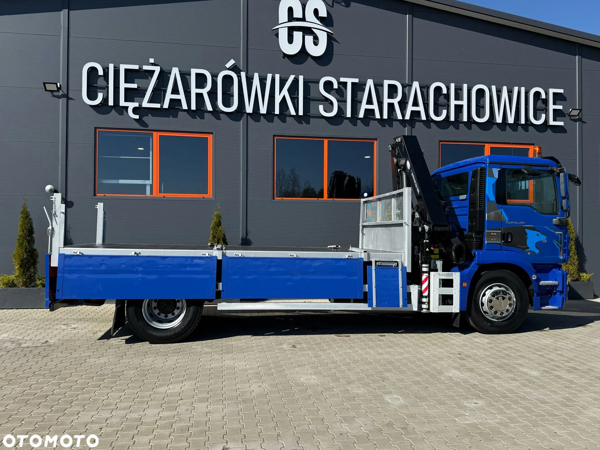 MAN TGM TGL TGS 18.250 // E5 //  wywrotka // skrzynia // HDS HMF z pilotem // 4x2 // budowlanka // kiper wywrot żuraw dzwig kran crane - 27