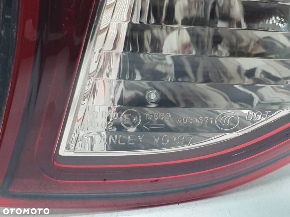 LAMPA TYŁ TYLNA LEWA W KLAPE BAGAŻNIKA MAZDA CX-5 I EUROPA KD53513G0 - 3