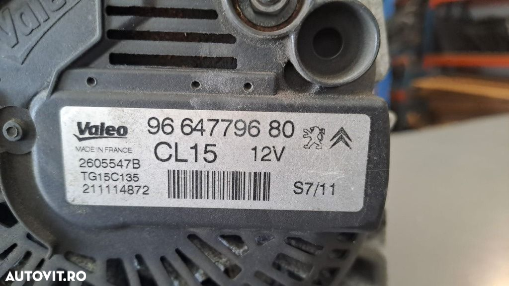 Alternator Citroen DS4 2011 HATCHBACK 1.6 HDI DV6DTED - 13