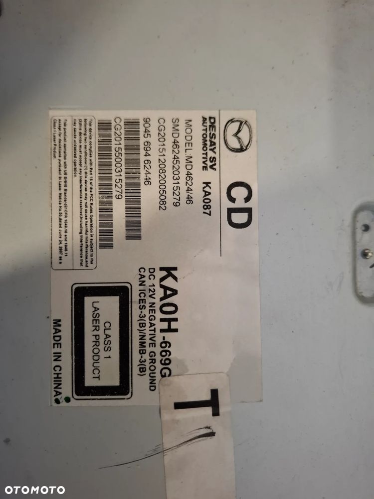 Mazda cx5 radio Nawigacja MD4624/46 - 2