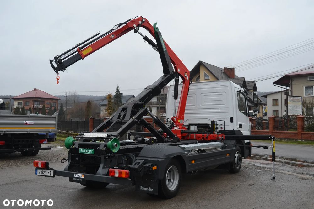 MAN TGM 15.290 Nowe urządzenie hakowe BOB T8 + Nowy żuraw FASSI F65A.0.23 Sterowanie radiowe 5,6 funkcja Hakowiec - 3