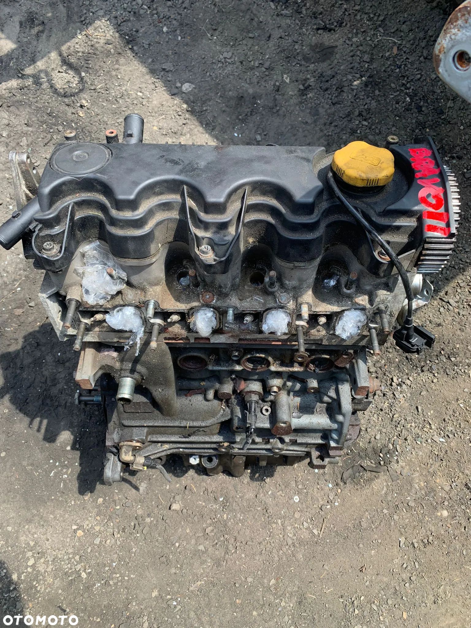 FIAT BRAVO II 1.9JTD 8V 120KM MJET SILNIK 192A8000 MOTOR SŁUPEK POSIADAM 2SZT - 1