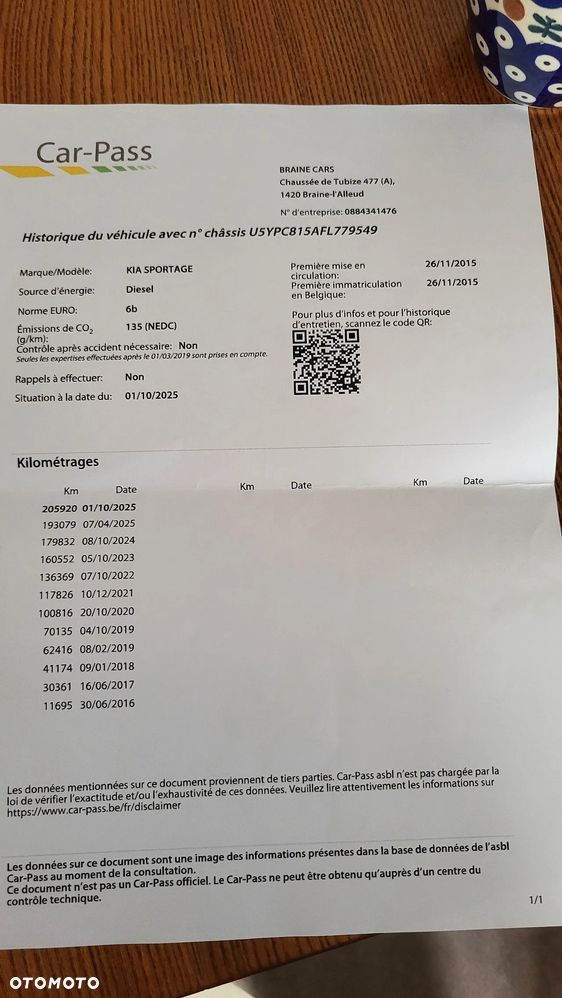 Kia Sportage 1.7 CRDI 2WD ISG Spirit - 30