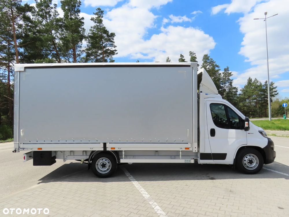 Fiat Ducato seria 7 MAXI L4 2.3 MultiJet II 180 KM POWER FIRANA 10 E.Palet Skrzynia Plandeka 4916 mm Dł. WZMCNIANY Rozstaw Osi 4035 mm, DMC 3500 Kg, Ładowność 1180 Kg, FULL Opcja Wyposażenia, Android Auto/Carplay, Stan Wizualny I Techniczny NOWY Tak Jak Z Taśmy Produkcyjnej Gotowy Dostępny OKAZJA POLECAM - 3