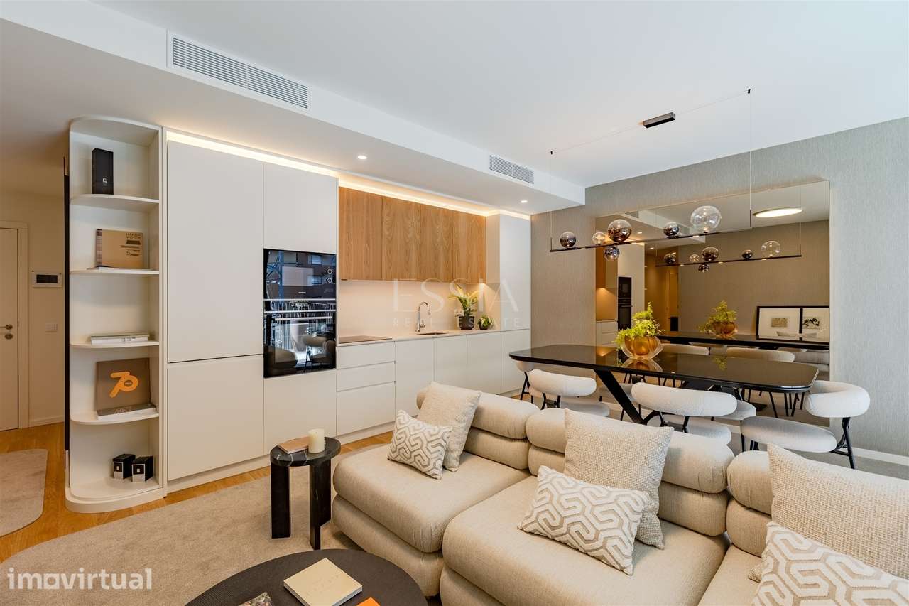 Apartamento T2 com Vista Rio e Mar nos Jardins da Arrábida - Grande imagem: 5/30
