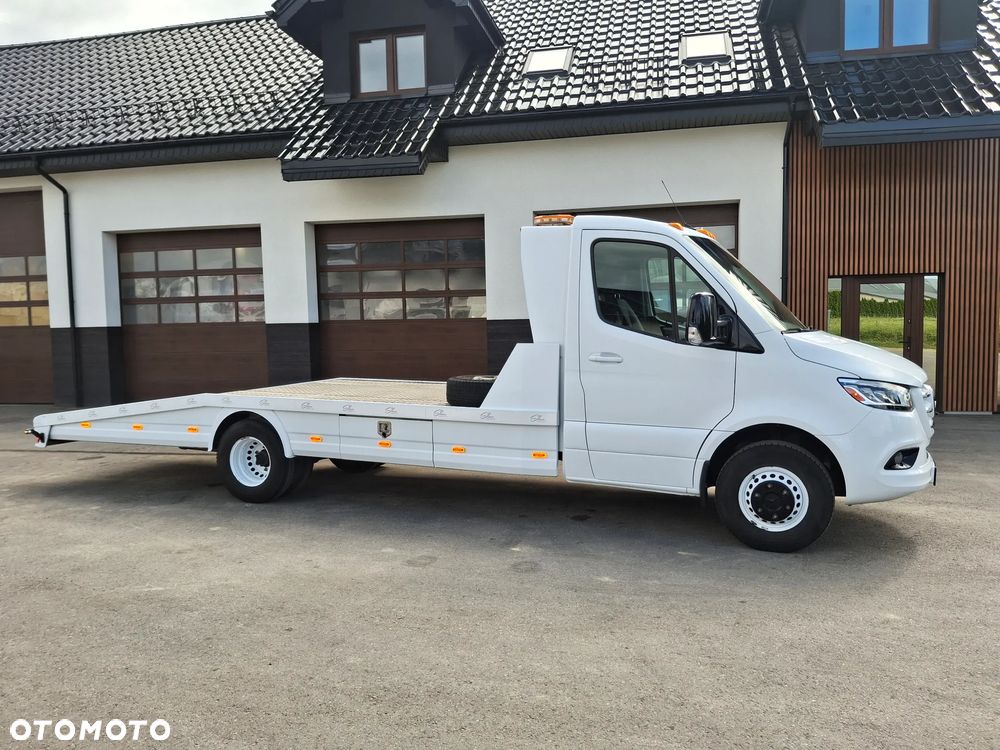 Mercedes-Benz Sprinter 519 3500 Kg DMC Laweta Autolaweta Pomoc Drogowa Silnik 3.0 V6 Koła Bliźniacze Wersja Kamper Obracane Fotele 3 Miejsca Elektryczne Fotele Z Pamięcią Nawigacja Łopatki F1 Światła Full Led - 8