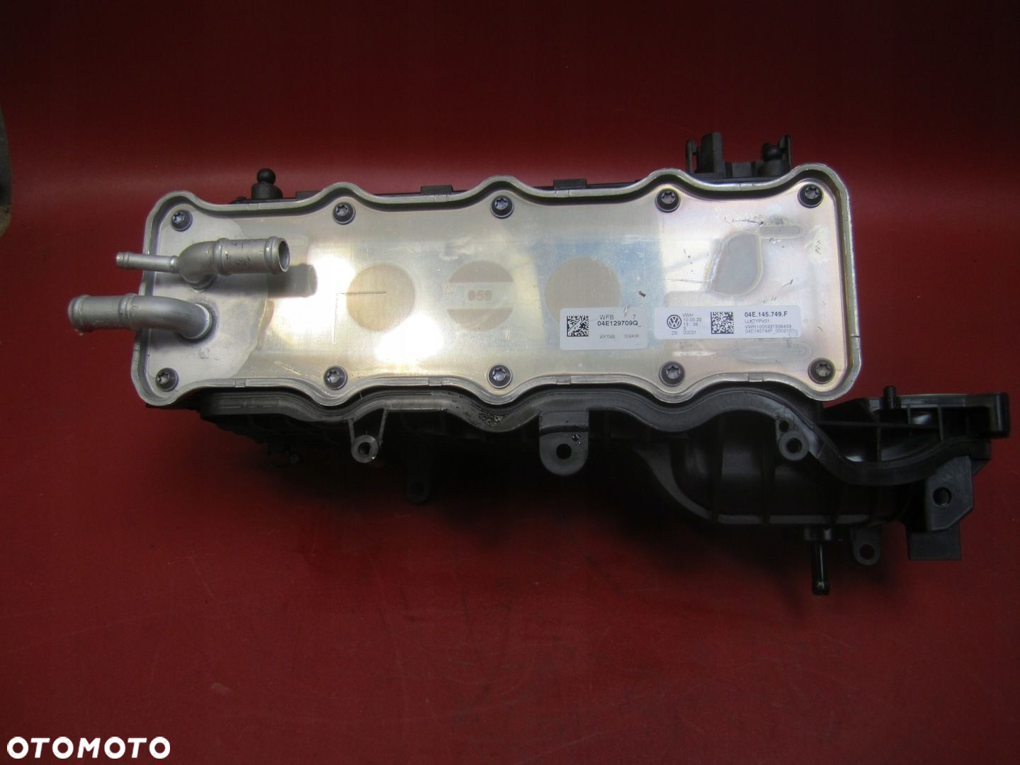 Kolektor ssący VW Seat Skoda Audi 1.4 eTSI DGE 22 04E129711M 04E129709Q - 3