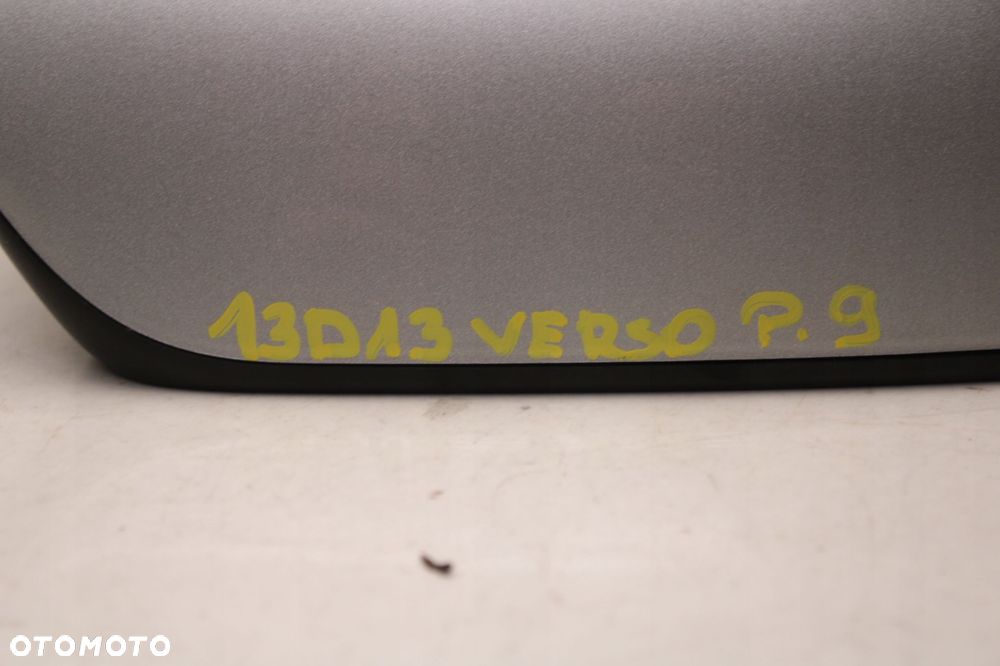 toyota verso lift 9 pin 13r- lusterko prawe zewnętrzne 1f7 - 7