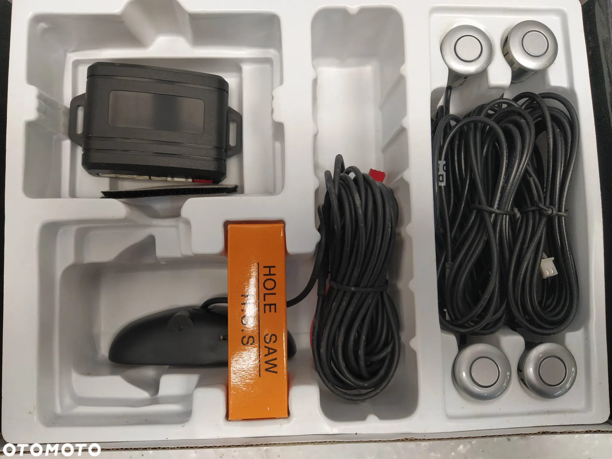 LONBRES UNIWERSALNY PARKING SENSOR SYSTEM CZUJNIKI PARKOWANIA COFANIA PDC ZESTAW NOWY - 2