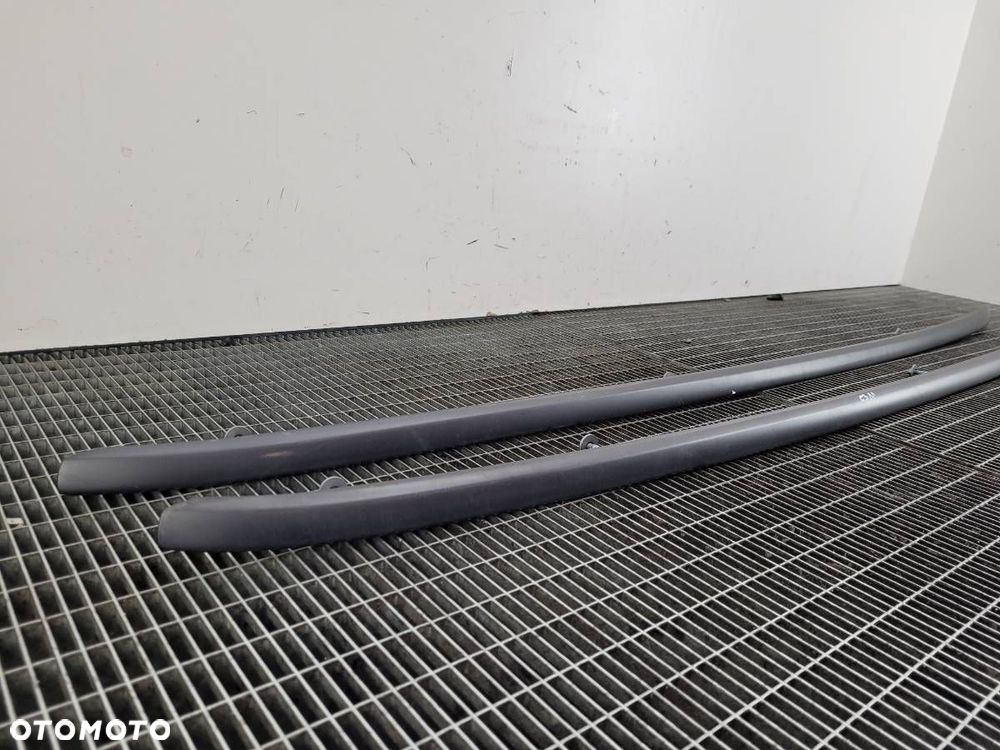 RELINGI KOMPLET LEWY PRAWY CZARNE BLACK S-LINE A6 C7 2018 KOMBI EU - 2