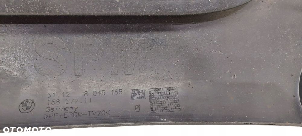 Bmw E82 E88 Dyfuzor Zderzaka Obudowa M-Pakiet Tył 8045455 - 9