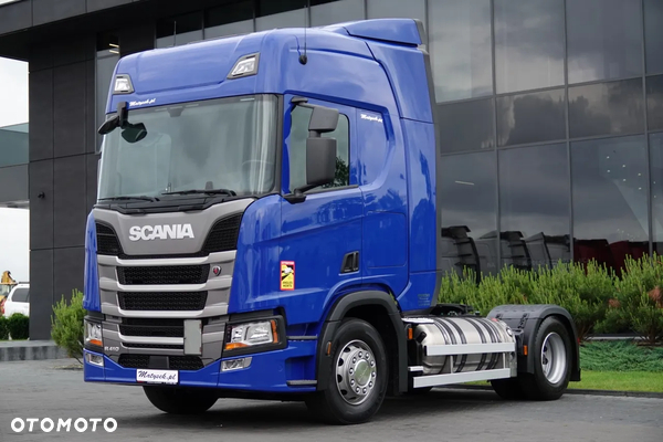 Scania R 410 / LNG / RETARDER / CAŁA NA PODUSZKACH  / 2020 ROK