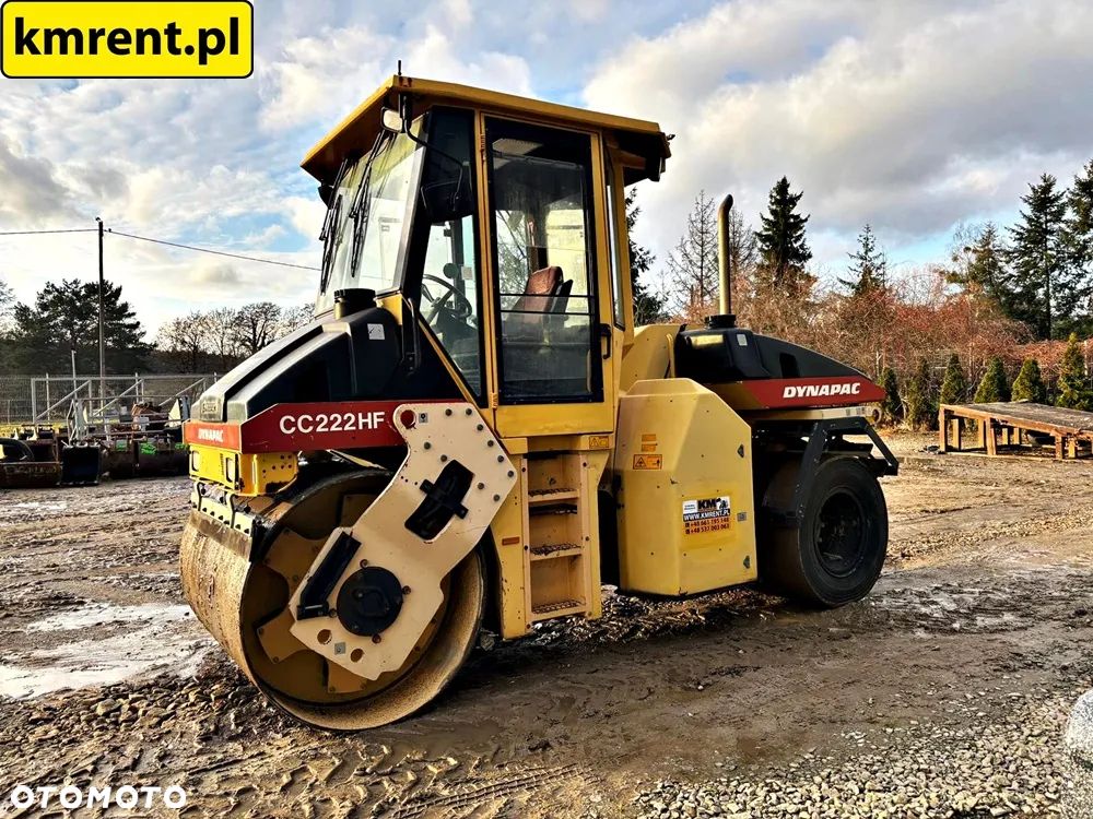 Dynapac CC222CHF WALEC GUMA-STAL 2006R. | BOMAG BW 90 BW 174 151 180 BW 28 CAT CB 535 HAMM DV 90 GRW 15 HD 140 DV 80 70 - 19