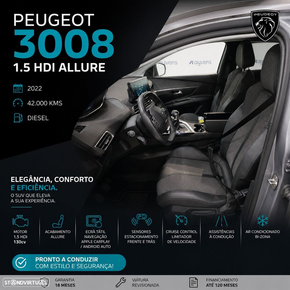 Peugeot 3008 1.5 BlueHDi Allure - 4