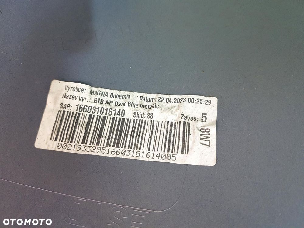 TOYOTA YARIS IV 4 ZDERZAK PRZÓD PRZEDNI ORYGINAŁ - 6