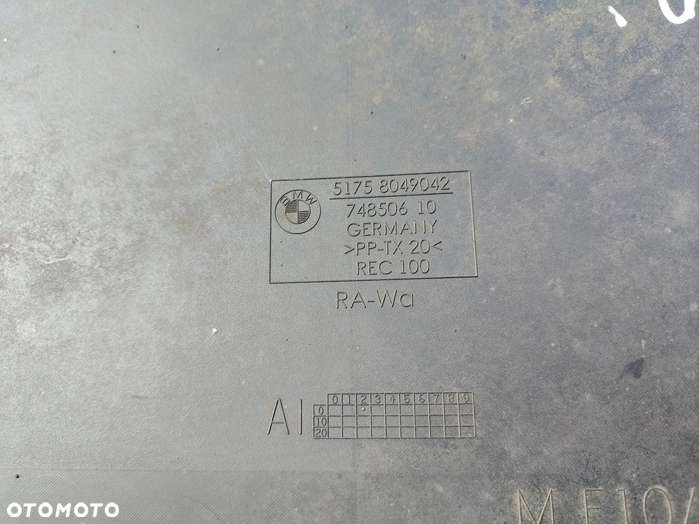 BMW F10 F11 M-pakiet Osłona Pod Zderzak Podwozia 8049042 - 5
