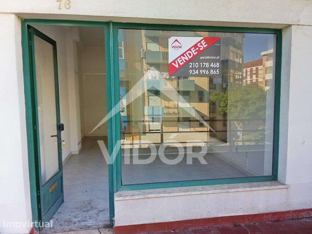 Loja com 38m2 no Mercado Municipal da Baixa da Banheira - Grande imagem: 2/6