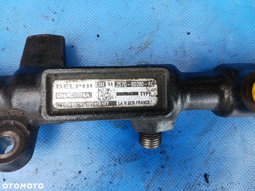 Listwa wtryskowa czujnik ciśnienia paliwa 2.0 TDCI Ford Mondeo c-max s-max courier focus Delphi 2S70-9D280-AC - 2