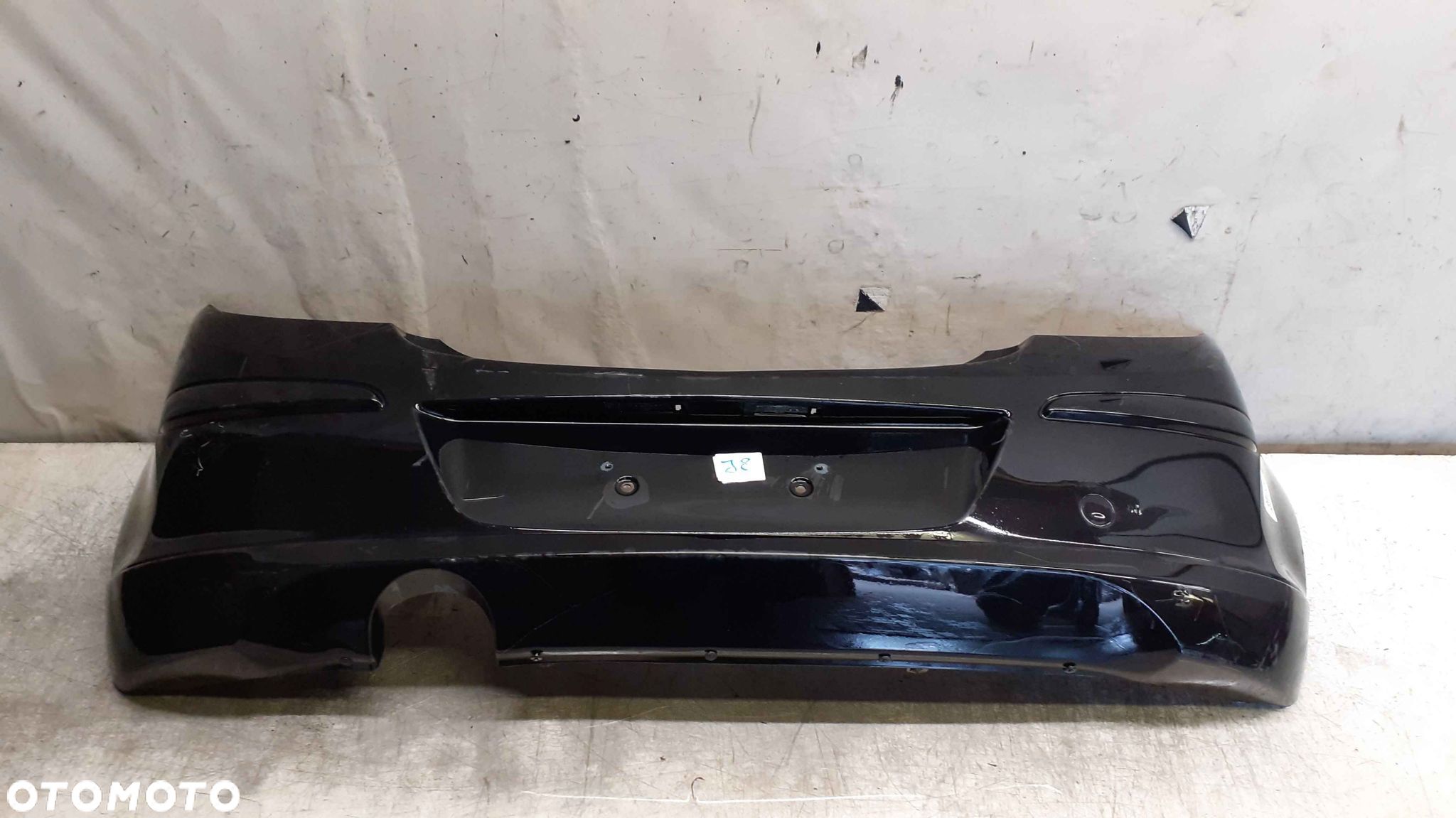 ) ZDERZAK TYŁ TYLNY OPEL CORSA D Z20R CZARNY DOKŁADKA ! - 1