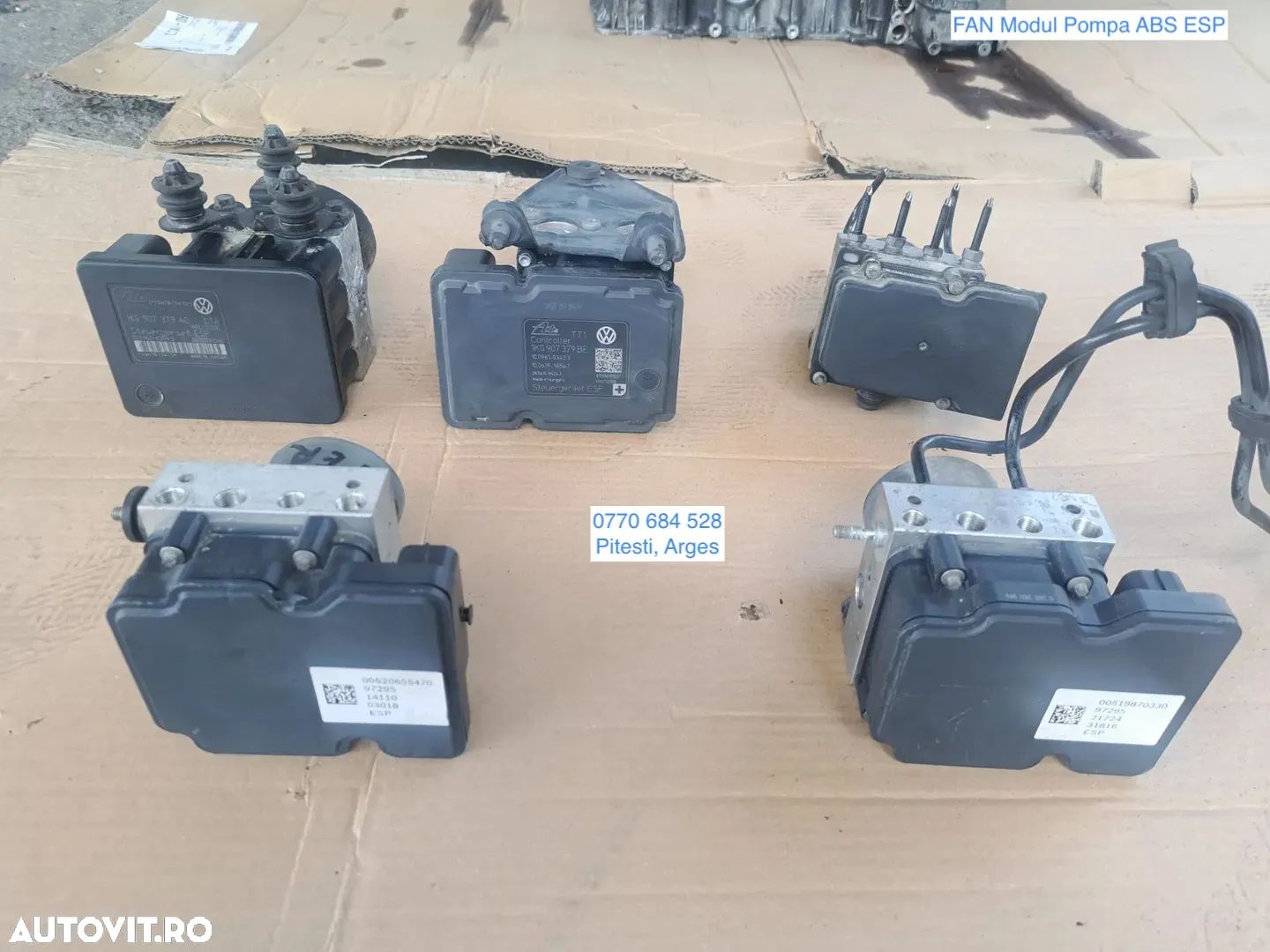 Pampa ABS ESP Fiat Ducato Peugeot Boxer Citroen Jumper VW Golf Touran Passat Caddy Skoda - 1