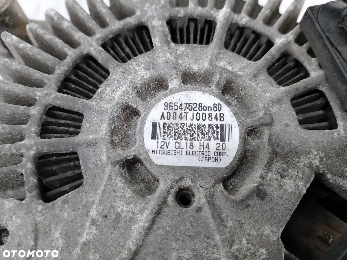 ALTERNATOR PEUGEOT 407 9654752880 A004TJ0084B  2.0 HDI 16V - 4