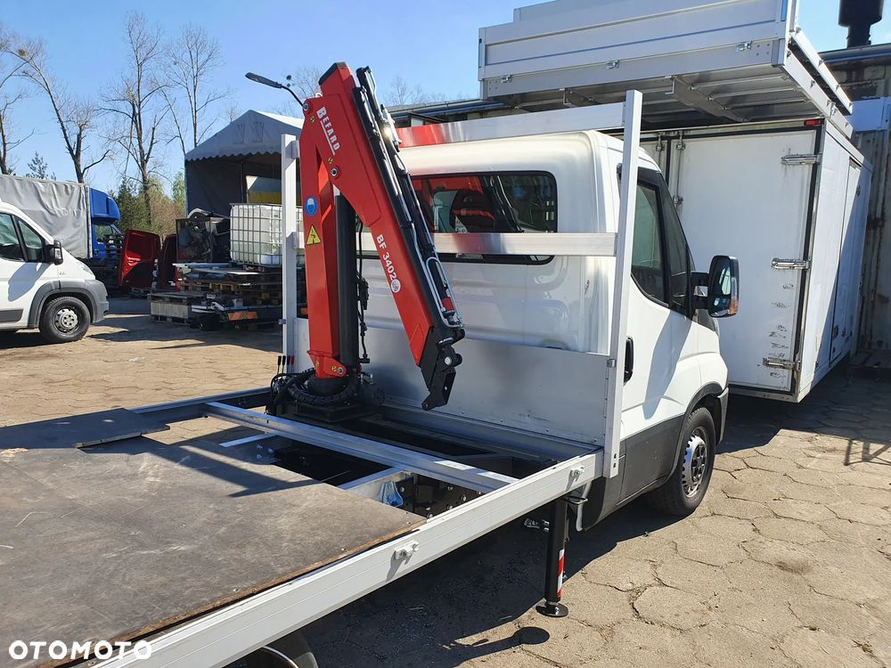 Iveco 35C16 HDS, żuraw, plandeka, wywrotka - 6