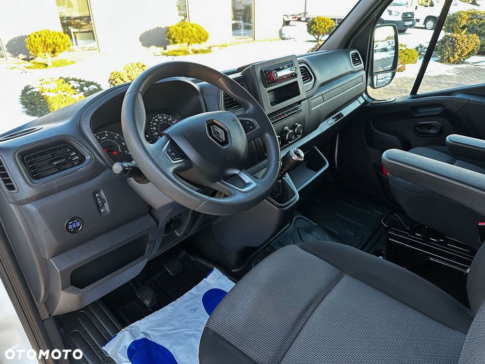 Renault MASTER PLANDEKA 9 PALET WEBASTO TEMPOMAT LEDY PNEUMATYKA KLIMATYZACJA  165KM - 3