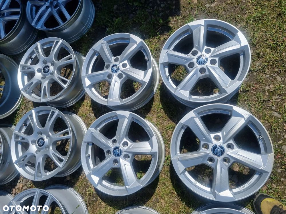 SKODA OCTAVIA 3,VW GOLF 7,TOURAN,SEAT LEON 3 6.5x16 ET42 5X112 super  stan - 1