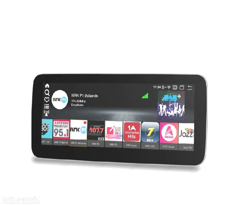 AUTO RÁDIO GPS ANDROID 13 MERCEDES CLASE A W176 CLA C117 GLA X156 16-18 NTG 5.1 5.2 - 5