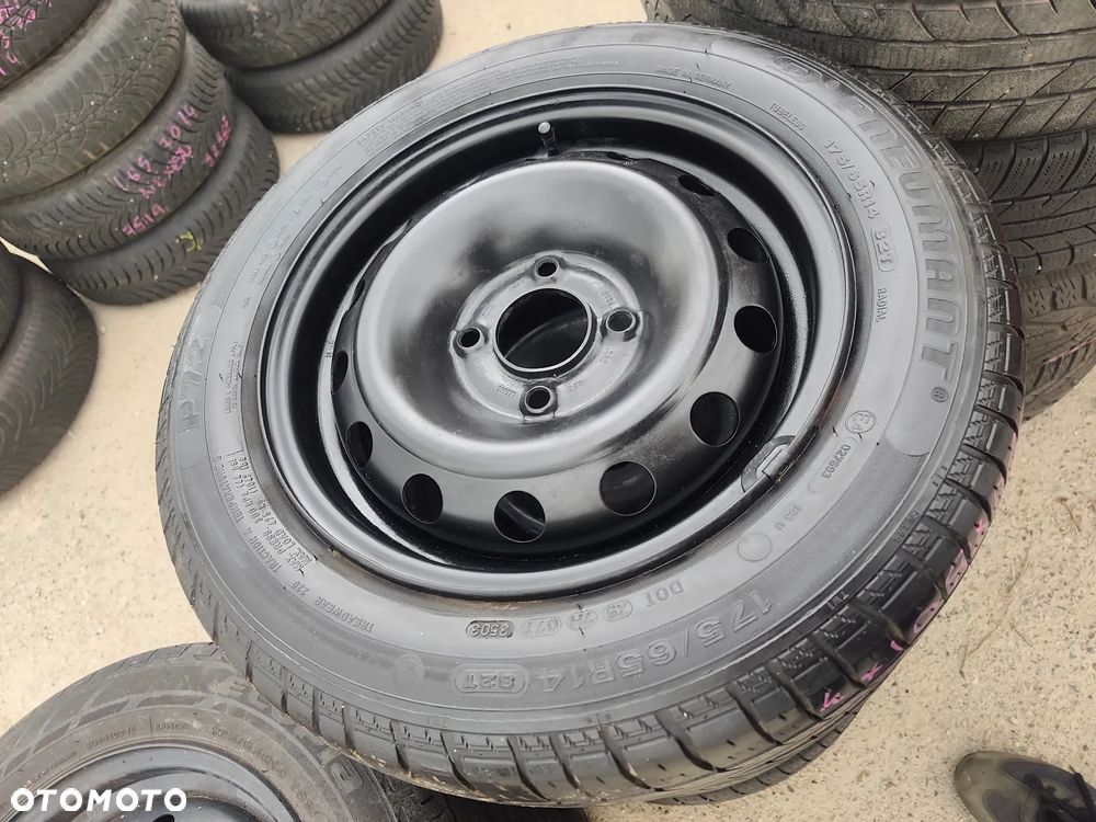 4x108 Felgi Stalowe Stal 14 Koła Letnie Lato Citroen AMI C2 Fiat Topolino Peugeot 206 206+ 207 Opel Rocks 4mm Legnica ALU-RAD 175/65 - 2