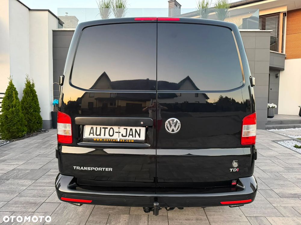 Volkswagen TRANSPORTER T5 L2H1 LIFT Długi Klima Elektryka Navi Tempomat Furgon 3os. 2xPdc Hak - 6