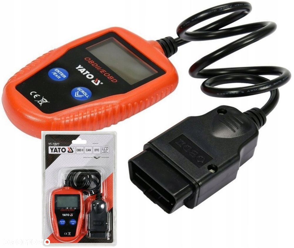YATO TESTER DIAGNOSTYCZNY INTERFEJS OBD I OBD2 II - 10