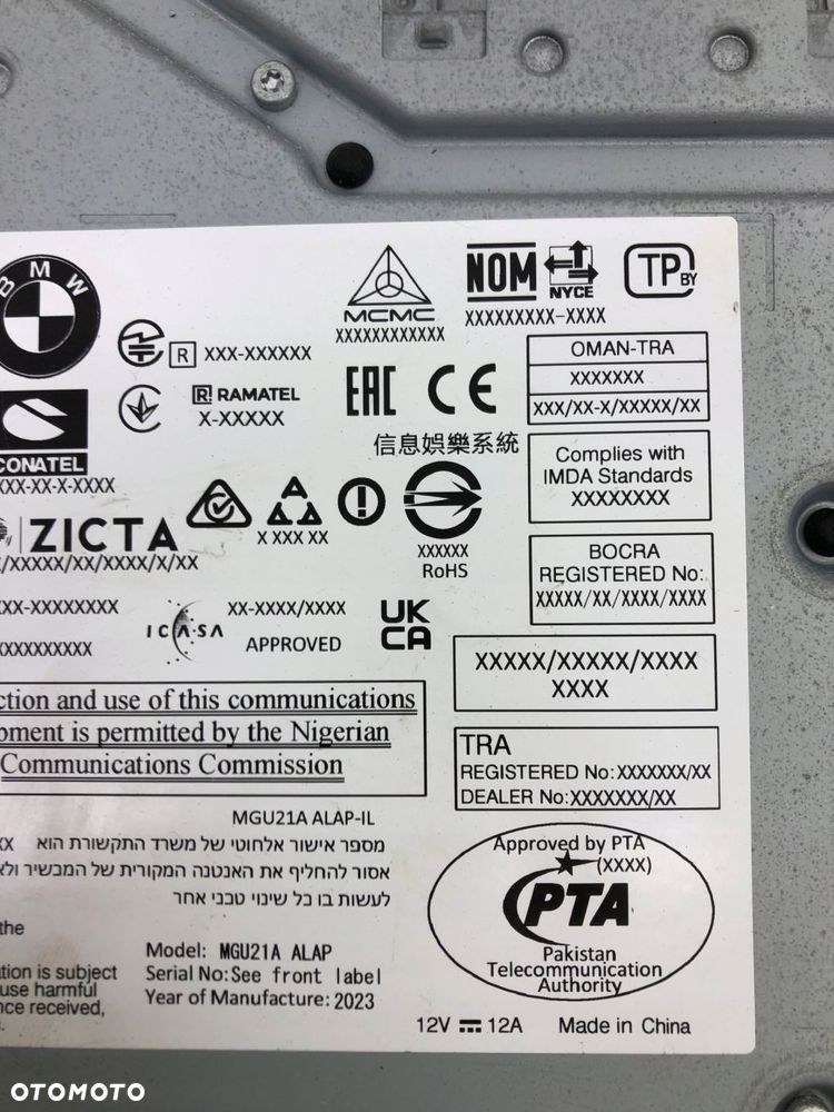 BMW 2 UO6 RADIO MODUŁ NAWIGACJA 5A8E7A3 - 4