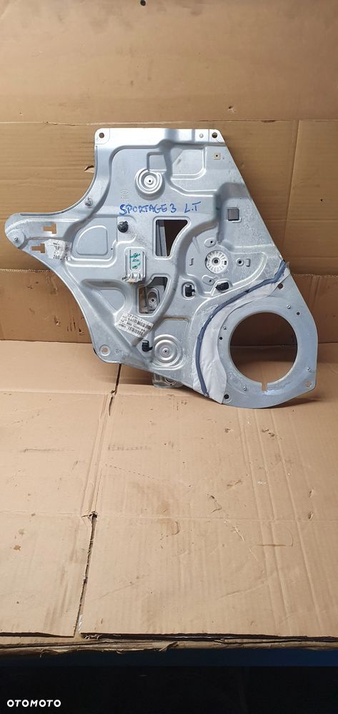 Mechanizm podnośnik szyby lewy tył Kia Sportage III 83470-3U030 - 4