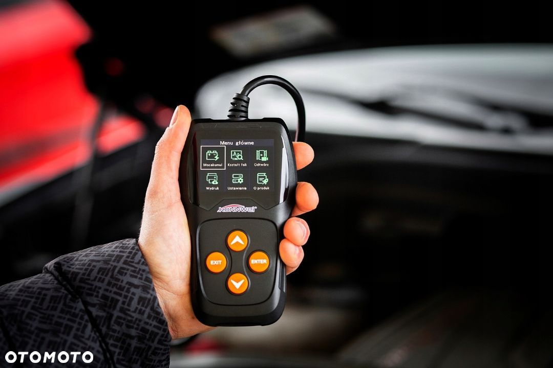 Tester do baterii akumulatorów 12V KONNWEI KW600 - 11