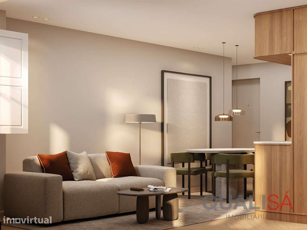 Apartamento T1 novo com varanda em Maximinos, a 100m do centro hist... - Grande imagem: 2/27