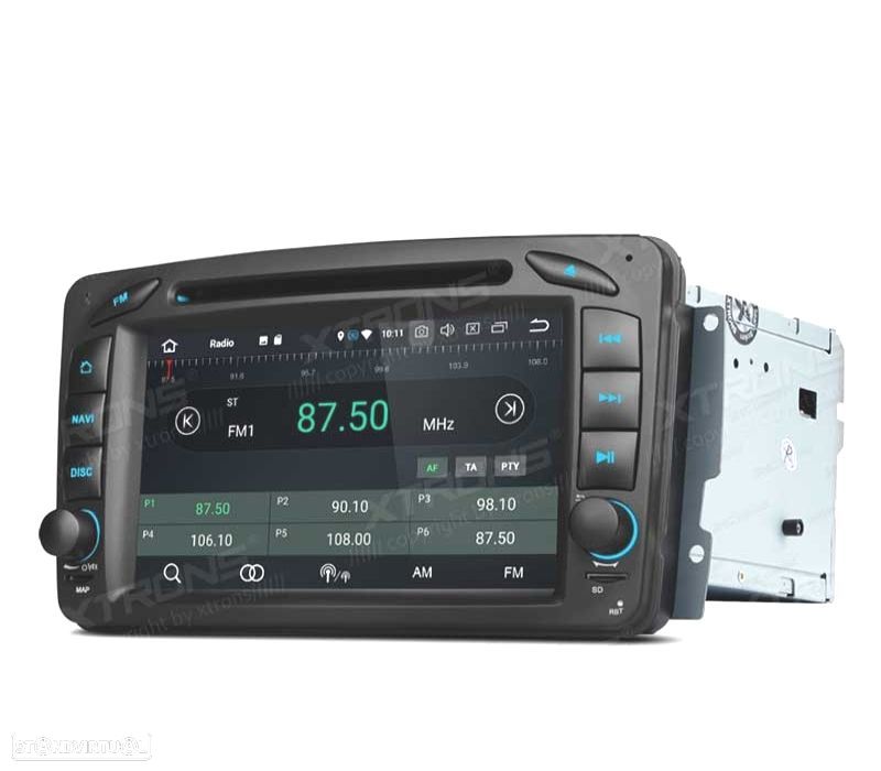 AUTO RÁDIO 7" ANDROID 10.0 OCTA-CORE MULTIMEDIA DVD PARA MERCEDES-BENS - 8
