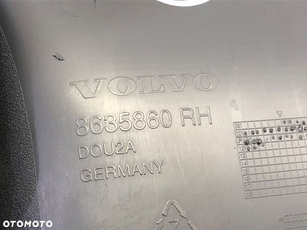 BOCZEK DRZWI PRAWY PRZÓD  VOLVO V60 I (155, 157) 2010 - 2018 D3 / D4 120 kW [163 KM] olej napędowy - 5