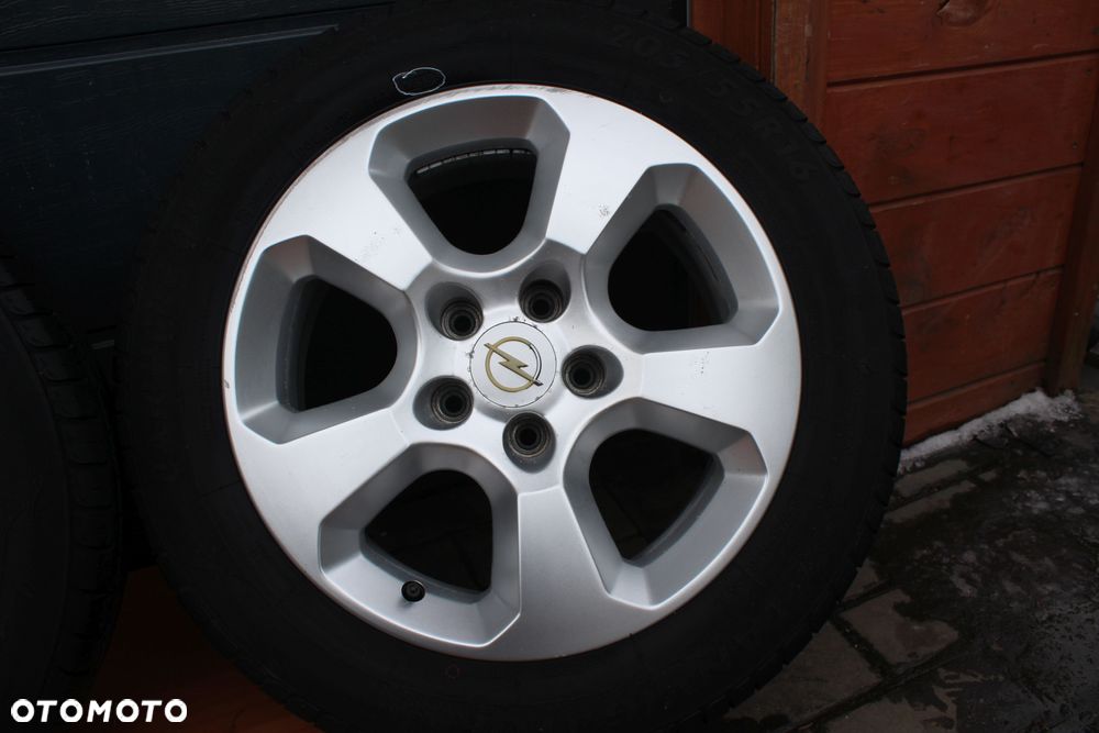 KOŁA FELGI ALUMINIOWE OPONY OPEL VECTRA ASTRA ZAFIRA 16" 5x110 ET47 - 21