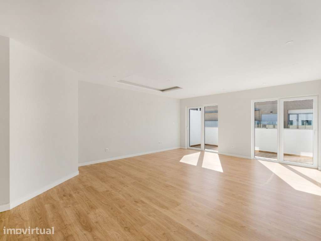 Apartamento T3 com terraço privado e garagem, na Parede. - Grande imagem: 4/48